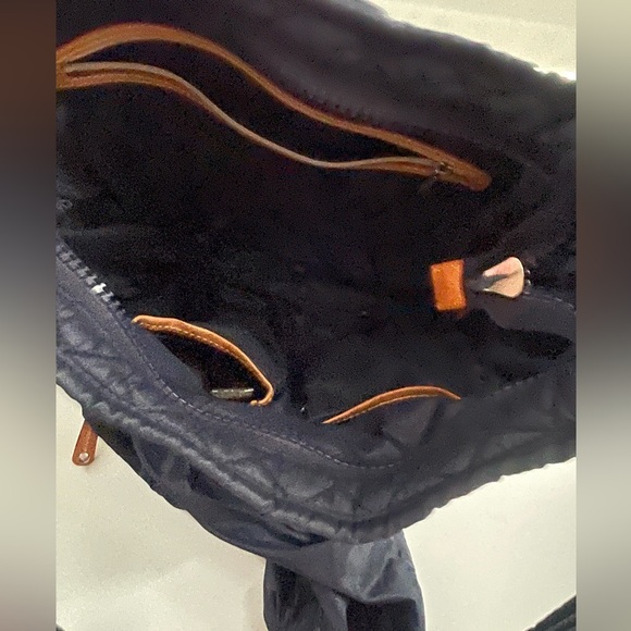 MZ Wallace Parker Dawn (Navy) Quilted Shoulder Bag - Picture 6 of 7